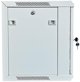 Szafa XtendLan XtendLan 19" nástěnný rozvaděč 12U 600x450, nosnost 60 kg, skleněné dveře, rozložený, šedý