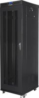 Lanberg Ερμάριο Rack 19" 42U 800mm FF01-6842-23BL Ελεύθερης Στήριξης Μαύρο