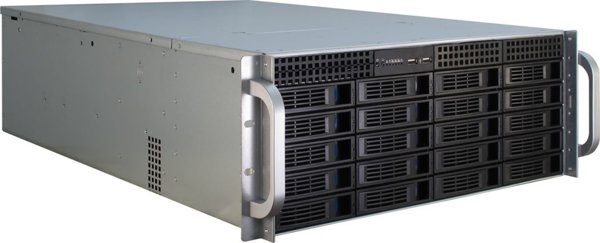 Szafa Inter-Tech IPC 4U-4420 Storage 48,26cm 19zoll Gehaeuse fuer professionelle Netzwerkloesungen