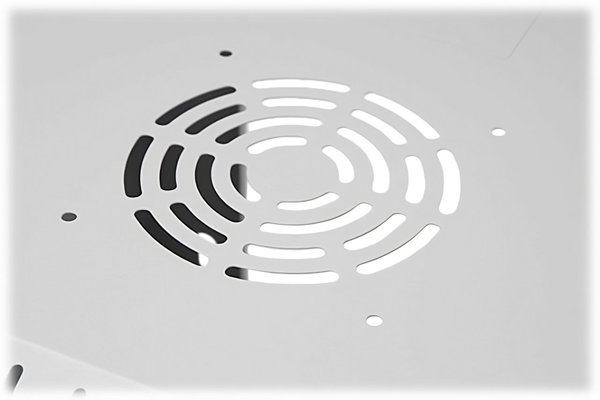 Szafa Lexi-NET LEXI-Net 10" nástěnný rozvaděč Basic 4U 320x300, skleněné dveře, bez zad, svařovaný, šedý