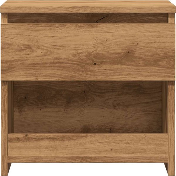 vidaXL Κομοδίνο Artisan Oak 40x30x39 εκ. από Ξύλο - Γνήσιο Ξύλο