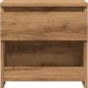 vidaXL Κομοδίνο Artisan Oak 40x30x39 εκ. από Ξύλο - Γνήσιο Ξύλο