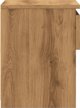 vidaXL Κομοδίνο Artisan Oak 40x30x39 εκ. από Ξύλο - Γνήσιο Ξύλο