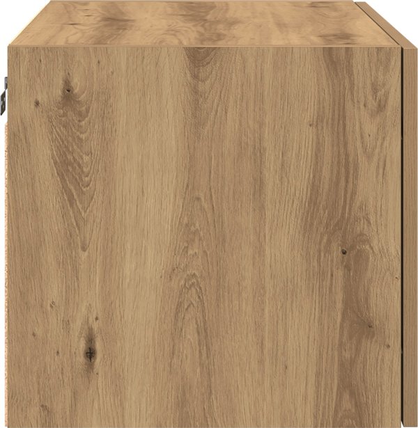 vidaXL Επιτοίχιο Ντουλάπι Artisan, Χρώμα Δρυς, 70x42,5x40 εκ., από Μηχανικό Ξύλο
