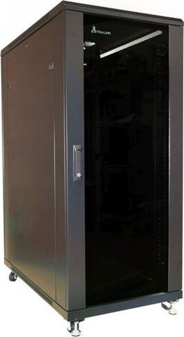 Extralink Ερμάριο Rack 19" 32U 600x800 Επιδαπέδιο, Ατσάλινο, EX.11373