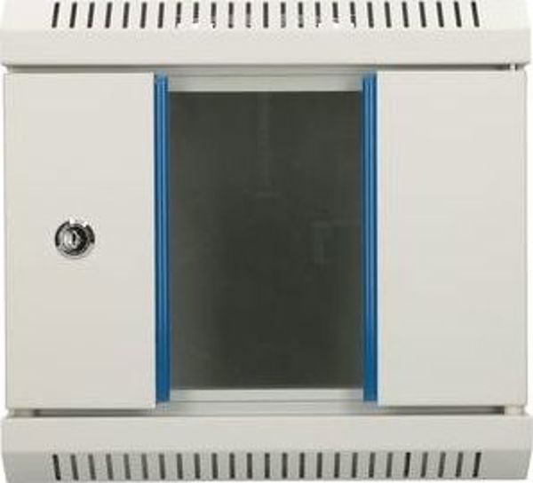 Extralink Ντουλάπα Rack 10" 4U Τοίχου για Δίκτυα και CCTV, Γυάλινη Πόρτα (EX.14466)