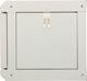 Extralink Ντουλάπα Rack 10" 4U Τοίχου για Δίκτυα και CCTV, Γυάλινη Πόρτα (EX.14466)