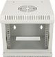 Extralink Ντουλάπα Rack 10" 4U Τοίχου για Δίκτυα και CCTV, Γυάλινη Πόρτα (EX.14466)