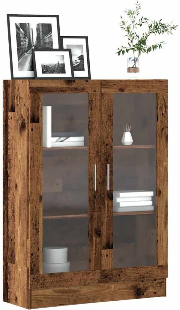 Lumarko Βιβλιοθήκη από Παλιά Ξύλα, 82,5x30,5x115 cm