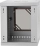 Szafa Lexi-NET LEXI-Net 10" nástěnný rozvaděč Basic 6U 292x300, skleněné dveře, bez zad, svařovaný, šedý