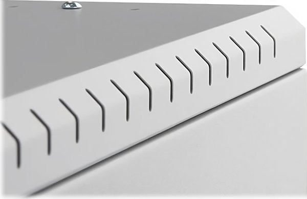 Szafa Lexi-NET LEXI-Net 10" nástěnný rozvaděč Basic 6U 292x300, skleněné dveře, bez zad, svařovaný, šedý