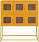 Szafka, musztardowa, 100,5x39x107 cm, stal walcowana na zimno Lumarko!