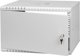 Szafa Lexi-NET LEXI-Net 19" nástěnný rozvaděč Basic 6U 520x450, plechové dveře, bez zad, rozložený, šedý