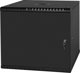 Szafa Lexi-NET LEXI-Net 19" nástěnný rozvaděč Basic 9U 525x450, plechové dveře, bez zad, rozložený, černý