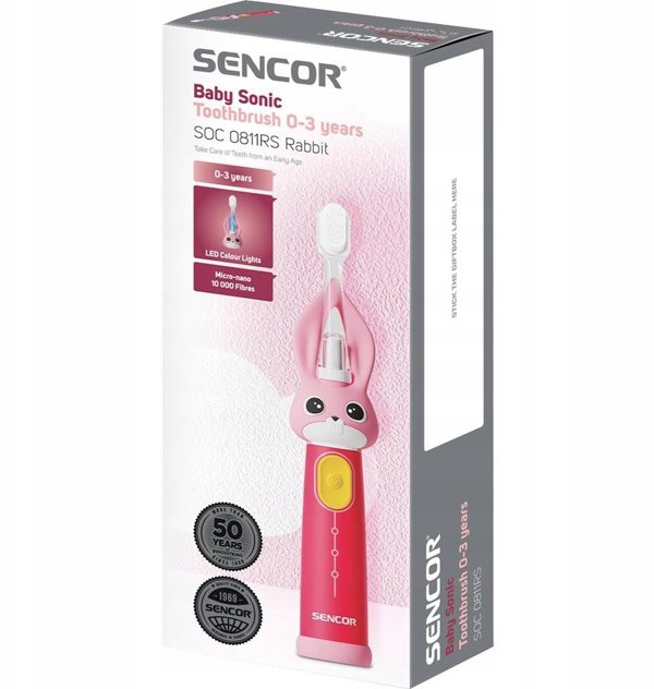 Sencor SOC 0811RS Ηλεκτρική Οδοντόβουρτσα