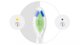 Philips Ηλεκτρική Οδοντόβουρτσα Sonicare HX7119/01, Σετ Οδοντόβουρτσας, Λευκό