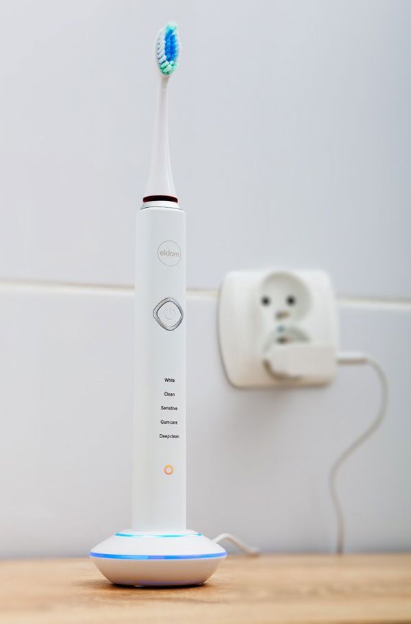 Οδοντόβουρτσα Eldom Sonic SD200B Λευκή