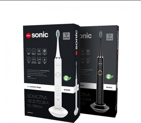 Οδοντόβουρτσα Eldom Sonic SD200B Λευκή