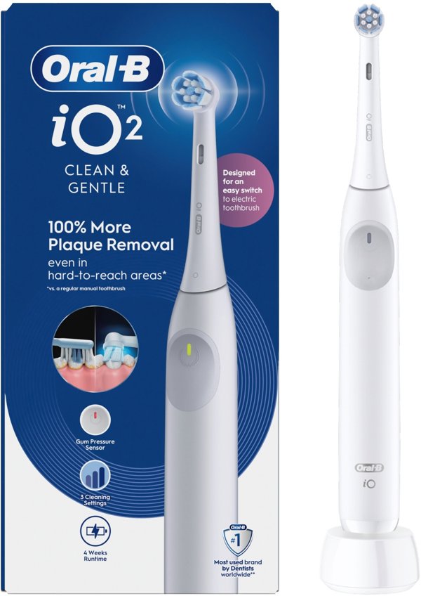 Ηλεκτρική οδοντόβουρτσα ORAL-B iO 2 Λευκή