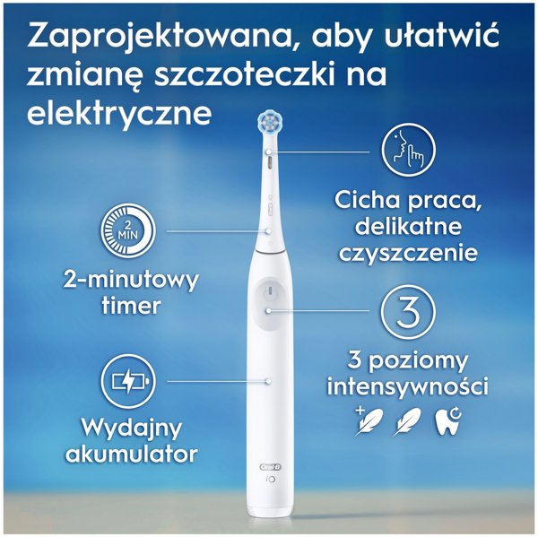 Ηλεκτρική οδοντόβουρτσα ORAL-B iO 2 Λευκή