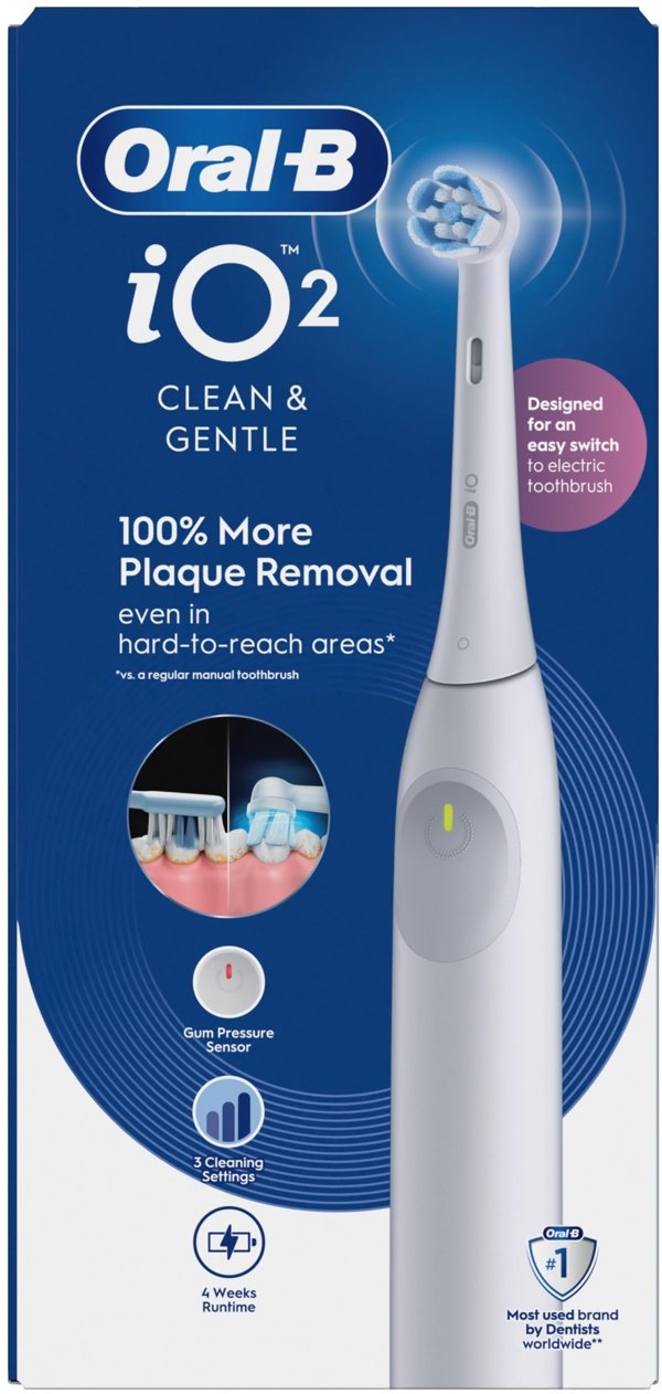 Ηλεκτρική οδοντόβουρτσα ORAL-B iO 2 Λευκή