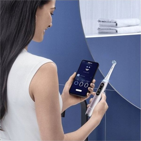Oral-B iO Series 9N Ηλεκτρική Οδοντόβουρτσα με Μαγνητική Τεχνολογία, Rose Quartz