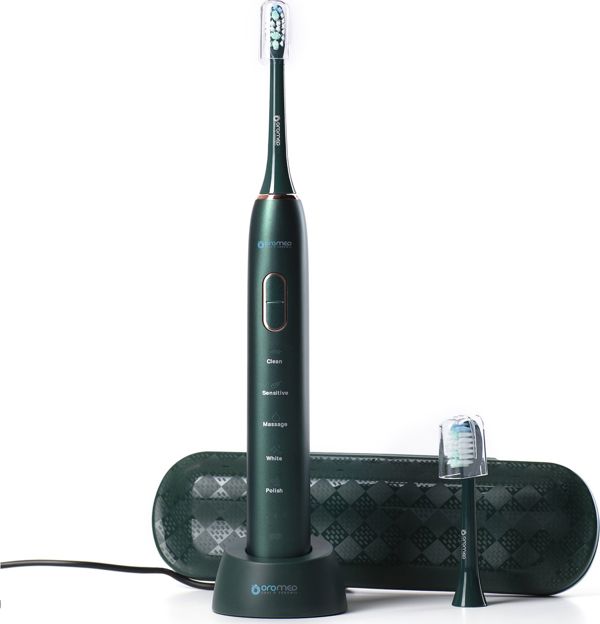 Oromed Oro-Brush Ηλεκτρική Οδοντόβουρτσα Sonic, Πράσινη