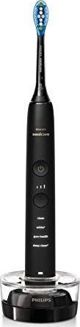 Philips Sonicare DiamondClean 9000 HX9914/54 Ηλεκτρική Οδοντόβουρτσα, 2 Τεμάχια, Μαύρο