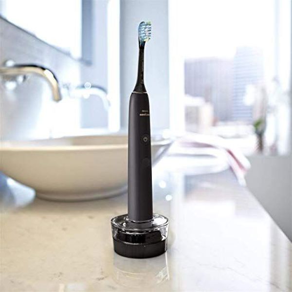 Philips Sonicare DiamondClean 9000 HX9914/54 Ηλεκτρική Οδοντόβουρτσα, 2 Τεμάχια, Μαύρο