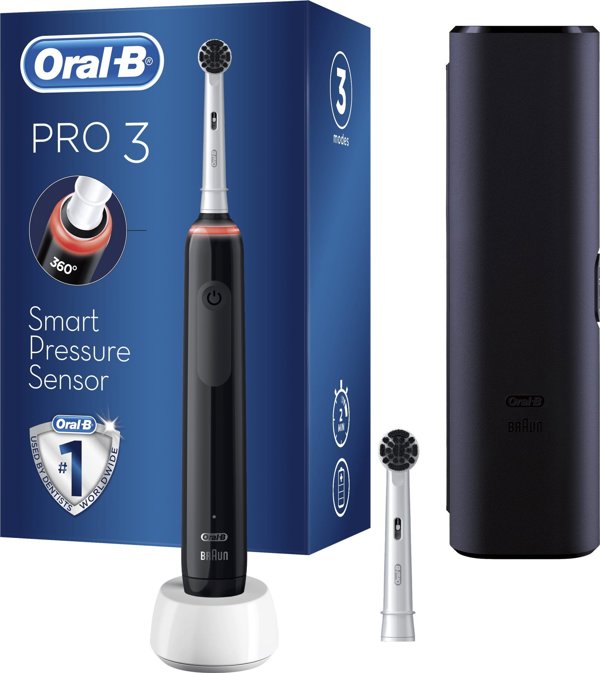 Szczoteczka Oral-B Pro 3 3000 PureClean Czarna