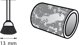 SZCZOTKA SZCZECINOWA 13,0 MM - 2SZT