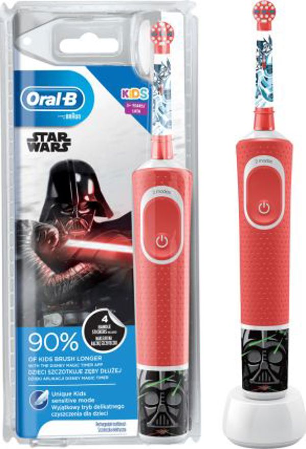 Szczoteczka Oral-B Vitality Kids D100 Star Wars Czerwona