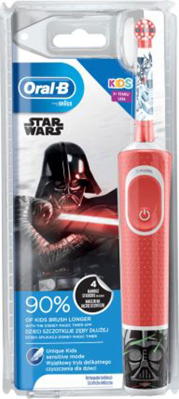 Szczoteczka Oral-B Vitality Kids D100 Star Wars Czerwona