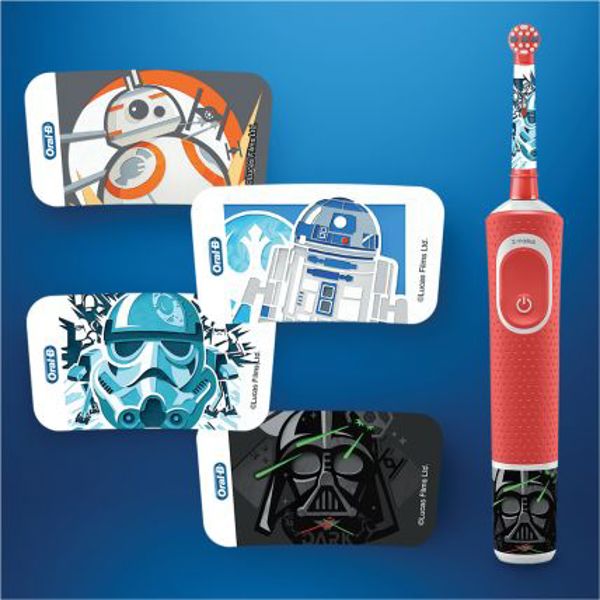 Szczoteczka Oral-B Vitality Kids D100 Star Wars Czerwona