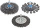 Δισκοβούρτσα 100x20 mm Wolfcraft με κυματιστό σύρμα και τρίποδο