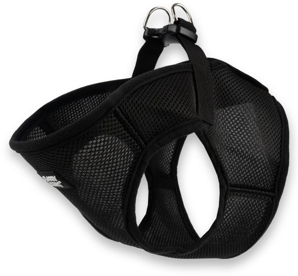 Μαύρο λουρί σκύλου, χωρίς πίεση, XXL, στήθος 57cm/μήκος στήθους 30cm