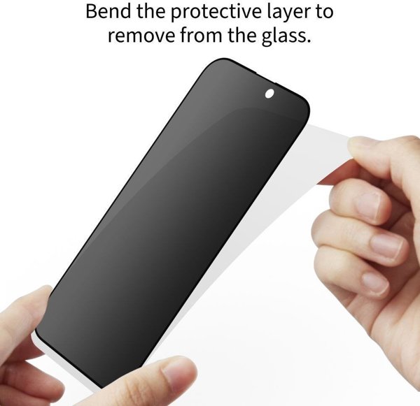 Τζάμι Προστασίας Ιδιωτικότητας TECH-PROTECT GLASS SPY+ 2-Pack για Galaxy A37 / A57 5G / S25 FE