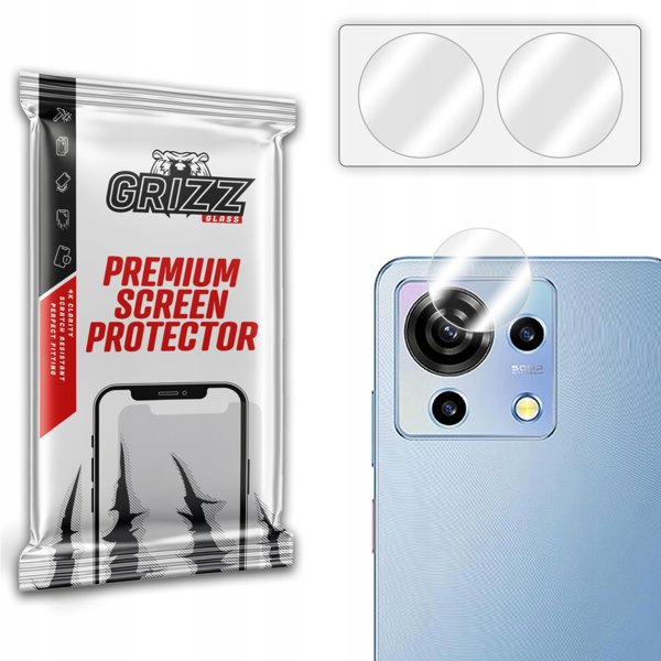 Προστατευτικό Τζάμι Κάμερας GrizzGlass HybridGlass για ZTE Blade V50 Vita
