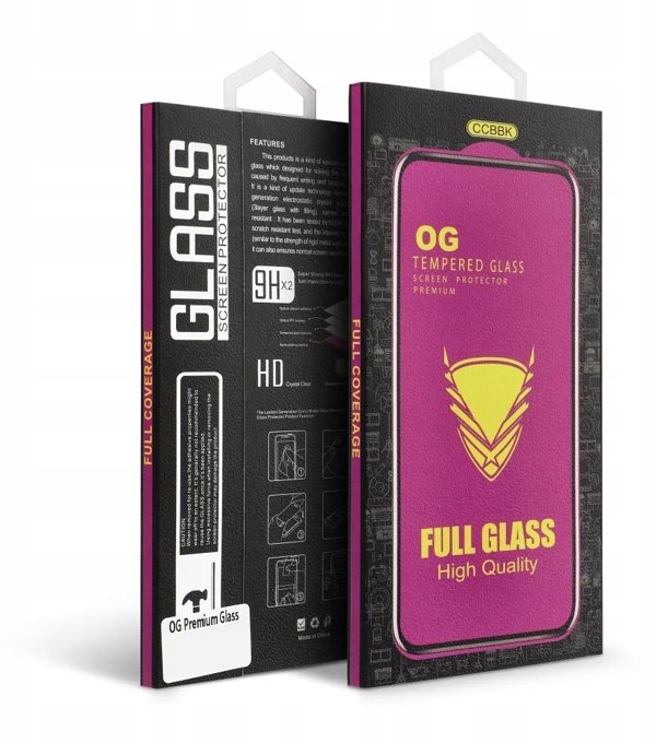 Τζαμί προστασίας OG 6D Premium Glass για HONOR 400 PRO μαύρο