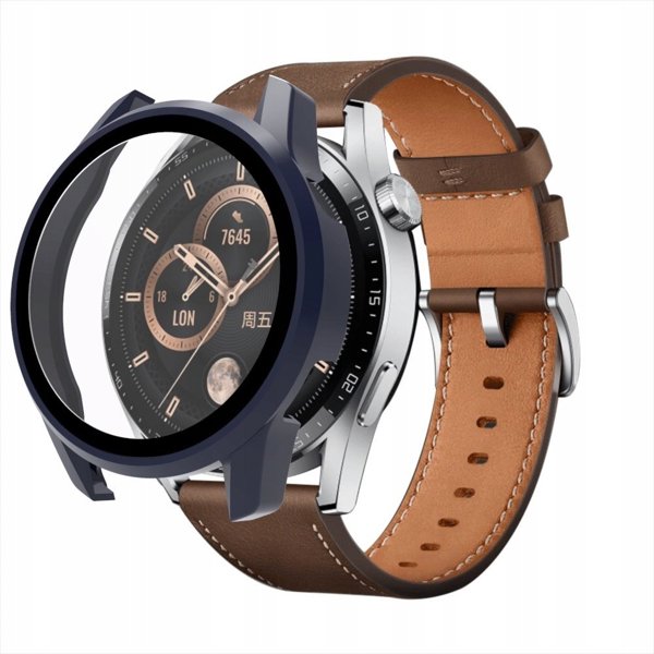 NoName Προστατευτικό Γυαλί Οθόνης για Huawei Watch GT3 42mm, Σκούρο Μπλε