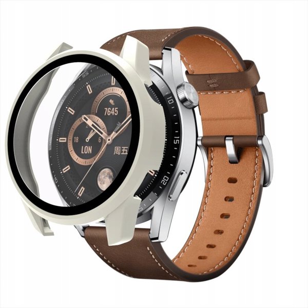 NoName Προστατευτικό Γυαλί Οθόνης για Huawei Watch GT3 42mm - Λευκό