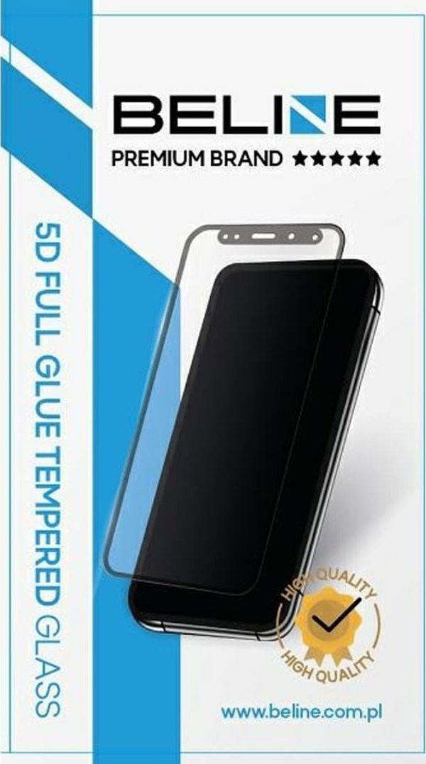 Beline 5D Σκληρυμένο Γυαλί Xiaomi Redmi Note 14 Pro 5G Μαύρο