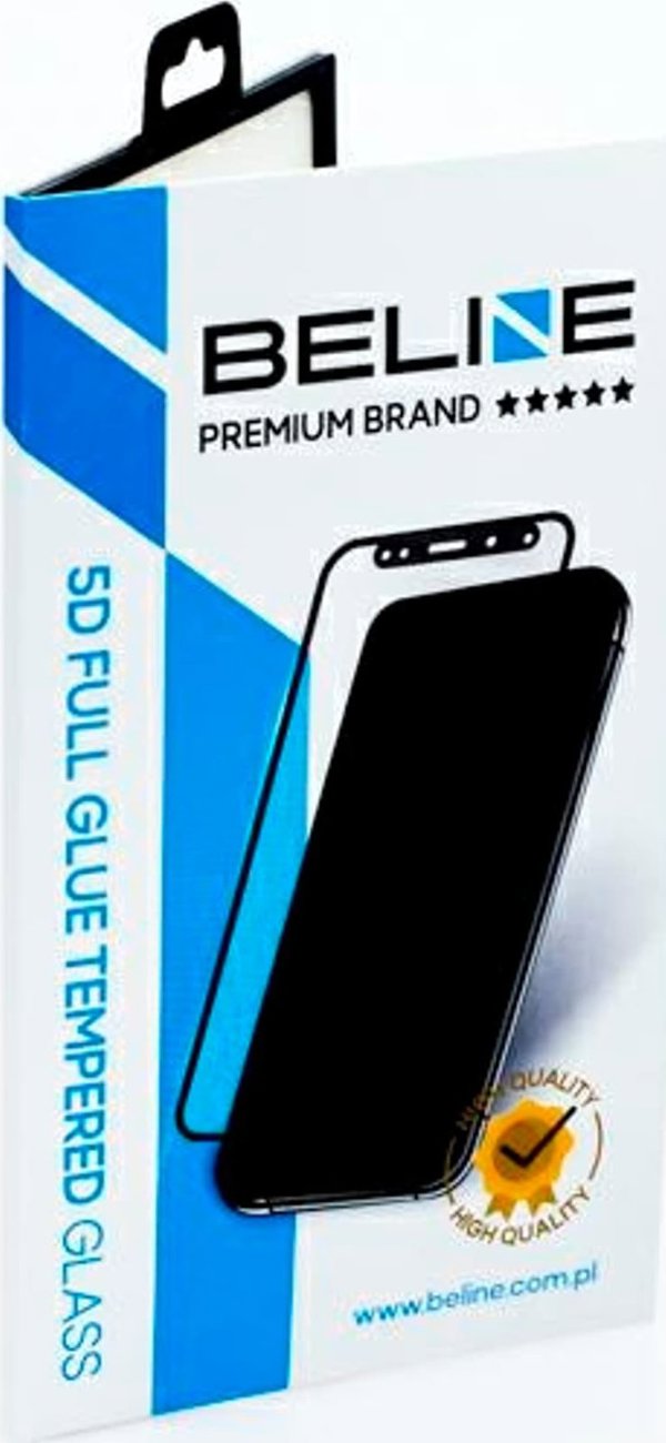 Beline 5D Σκληρυμένο Γυαλί Xiaomi Redmi Note 14 Pro 5G Μαύρο