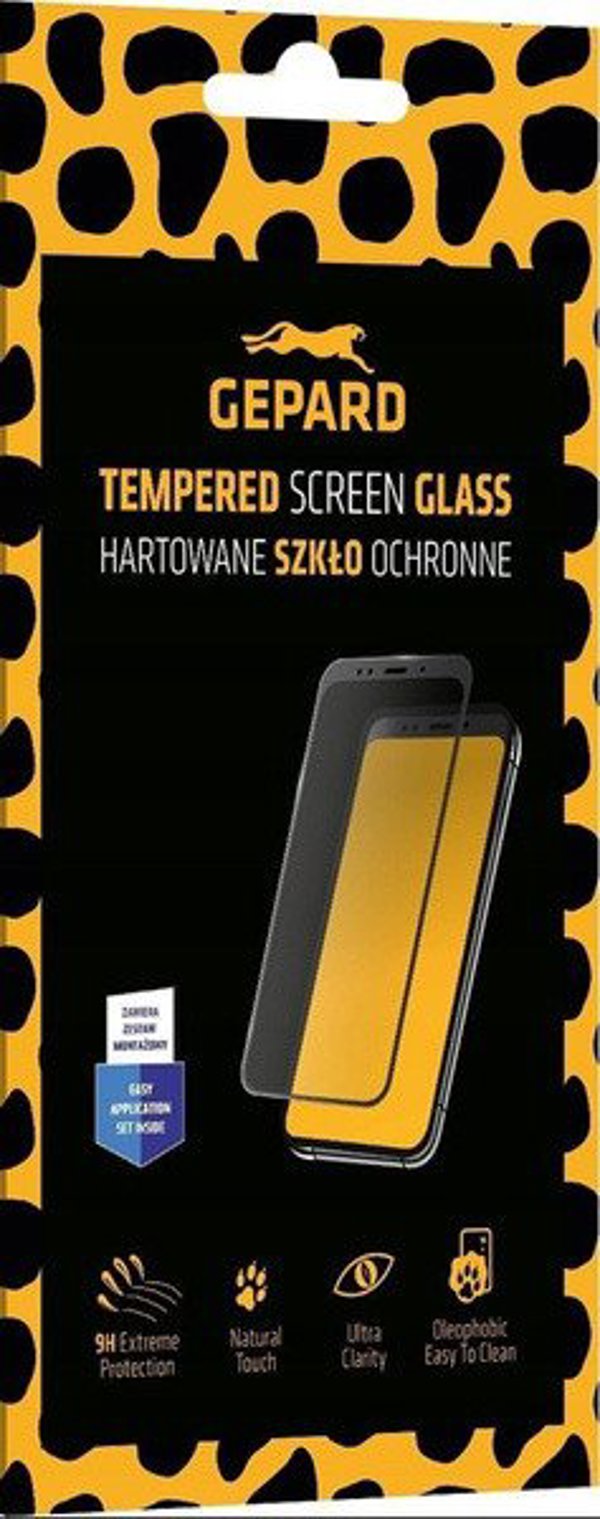 Gepard Tempered Glass για Vivo T3x 5G Edge Full Glue - Μαύρο