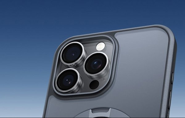 Szklo na aparat Lensguard dla iPhone 16 Pro Max czarne
