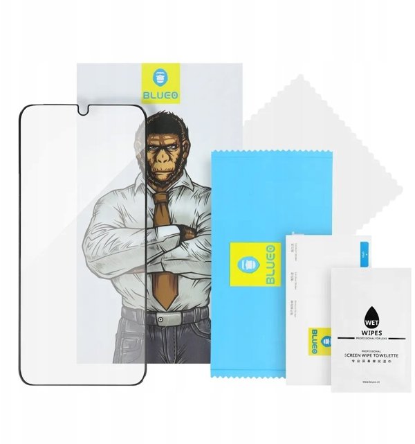 Szklo Hartowane 5D Mr. Monkey Glass do Samsung Galaxy S26 Ultra czarny Strong Lite