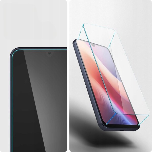 Spigen Glas.tR Slim Προστατευτικό Οθόνης από Γυαλί για Samsung Galaxy A16 4G / 5G, 2 Τεμάχια, Διάφανο