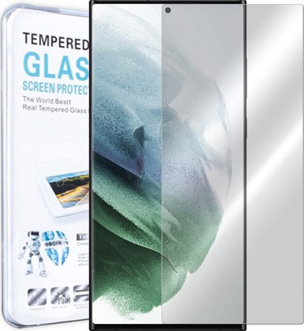 Tempered Glass Προστατευτικό Οθόνης Για Samsung Galaxy S22 Ultra, NoName, Διαφανές