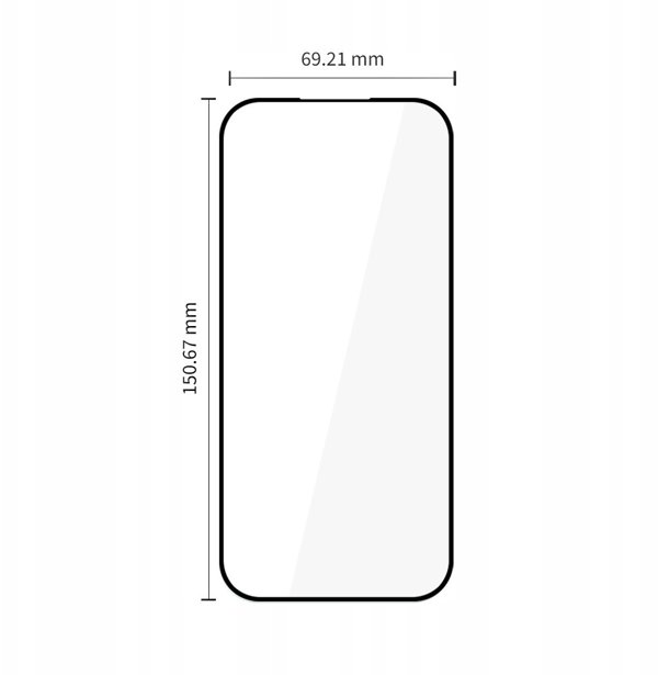Ζελατίνα προστασίας Tech-Protect Glass Fit+ 2-pack για Google Pixel 9a/10a μαύρο