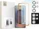Tech-Protect Προστατευτικό Κάμερας Tempered Glass για Samsung Galaxy S25 Ultra, 3 Τεμάχια, Clear